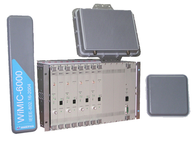 Беспроводной широкополосный доступ WiMIC IEEE 802.16-2004 WiMAX Радио Ethernet